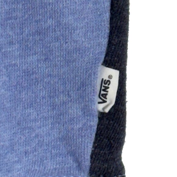 Vans Women's Size Large Illuminati With Cross Bones Blue Long Sleeve Sweater L - Picture 5 of 8